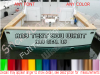 CUSTOM TEXT Boat Name Decal Hailport